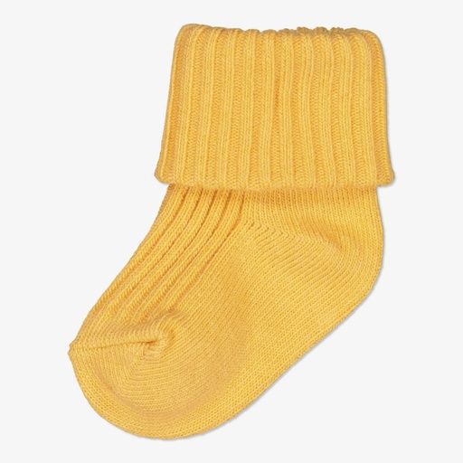[01-24265.1] Ramvik Solid Baby Socks (Gelb, 0-3M)