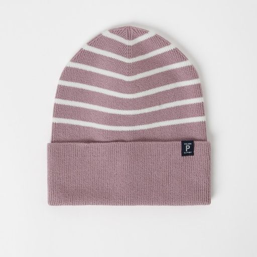 [01-28397.15] LINDEN STRIPED BEANIE (Lavendel, 56)