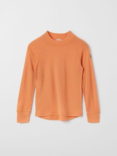[01-30278.18] WOOL TOP KIDS (Orange, 74-80)