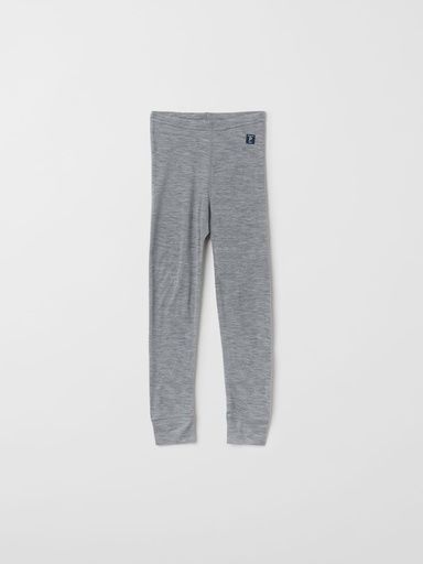 [01-30572.10] WOOL LONGJOHN KIDS (Grau, 122-128)