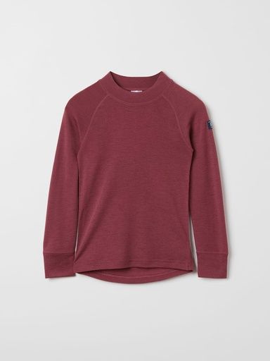 [01-30278.39] WOOL TOP KIDS (Himbeer, 74-80)